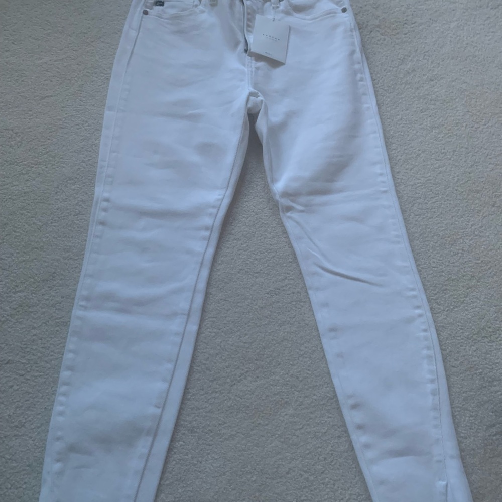 KanCan Women's Crisp White Skinny Jeans